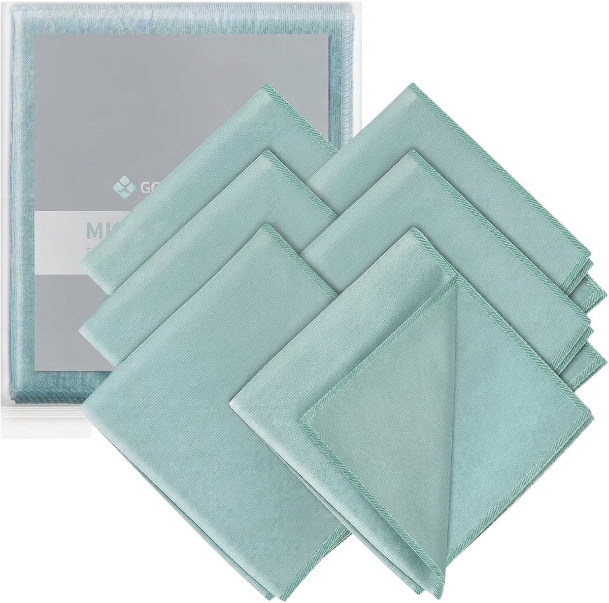 Chiffon Microfibre Ultra-Doux JetPulse - Lot de 6